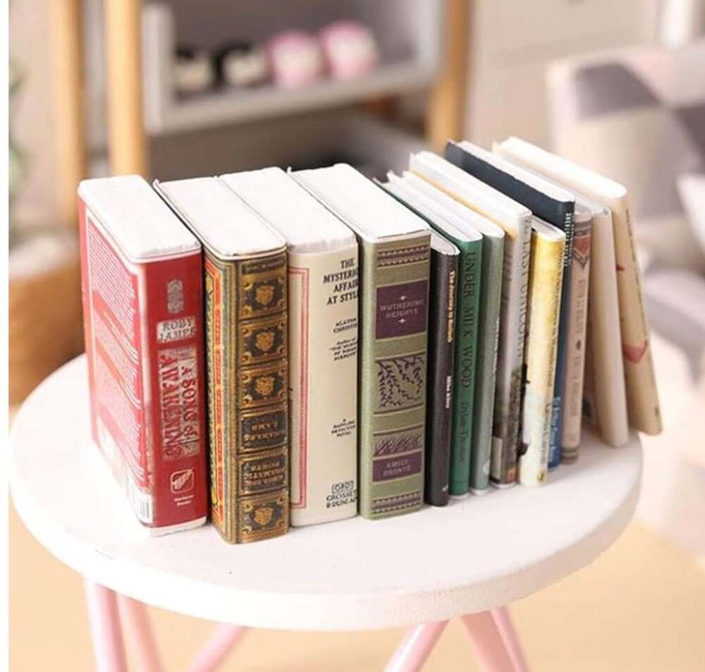 Vintage Style Decorative Fake Book Boxes Storage Box Set